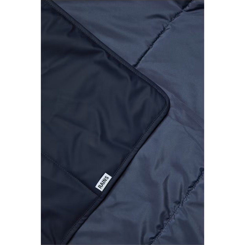 NWT Rains Waterproof Trail Blanket With Pack Carry & Store System In Navy - Picture 4 of 15